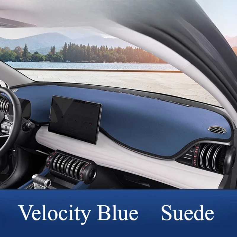 Interior Decoration Shading Mat for BYD Atto 3 2024, Flip Plush Dark Dashboard Shading Board Kits