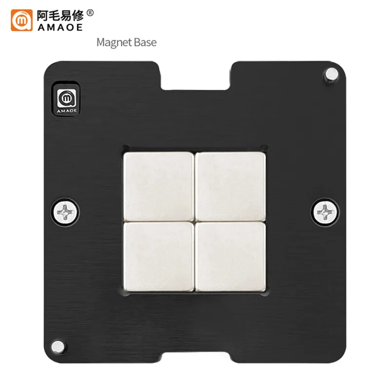 AMAOE RTX2060/GTX1660 Tin Planting Platform Set for RTX2080 2070 2060 N18E Graphics Chip  0.25mm BGA Reballing Stencil