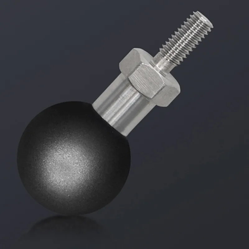 1-дюймовый шариковый адаптер с винтом с наружной резьбой M6X15 мм для Insta360, GoPro, DJI OSMO для креплений Ram