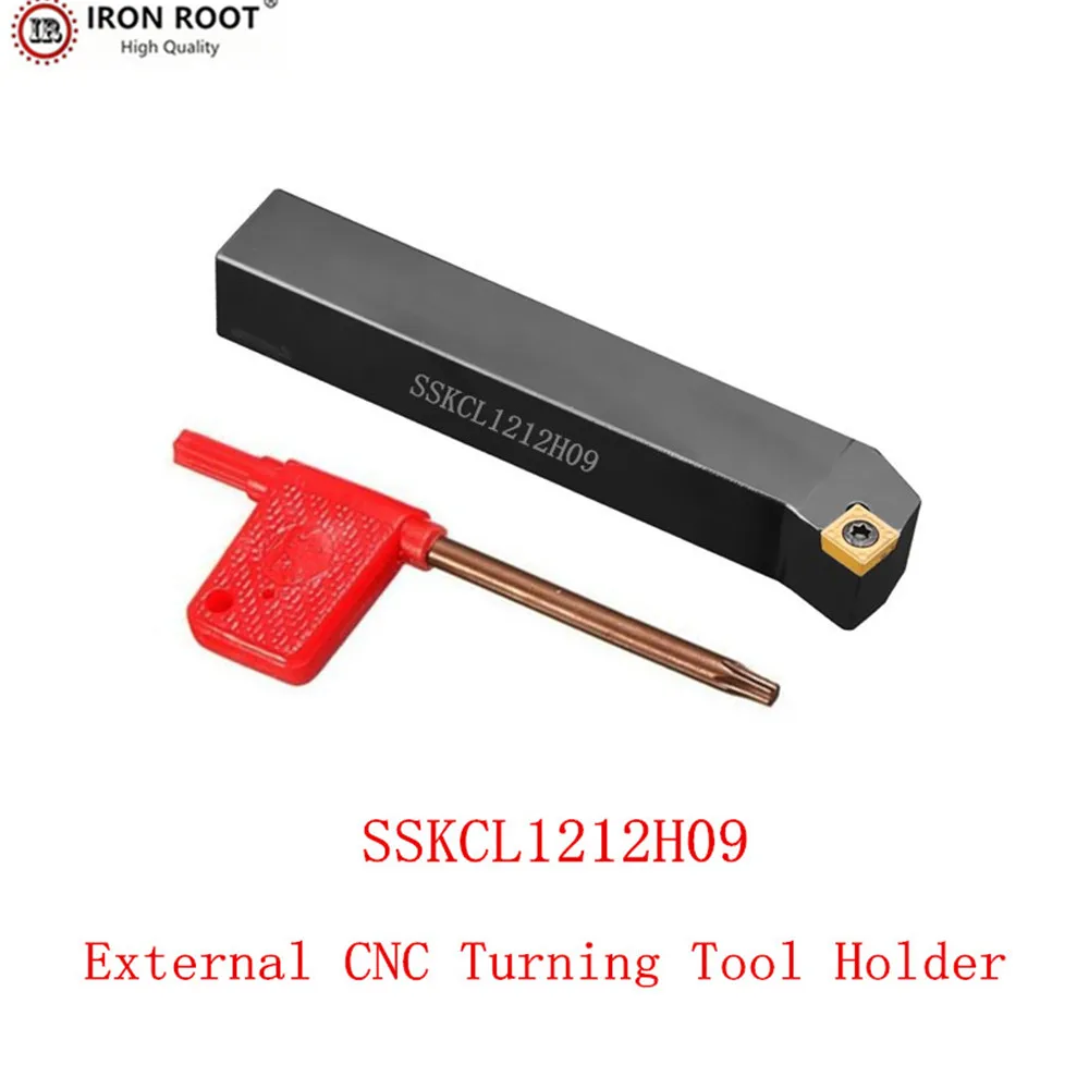 Turning Tool Holder SSKCR3232P12,SSKCR2020K12,SSKCR2525M12,CNC lLathe Tool External Turning Tool Holder FOR SCMT09T308 insert