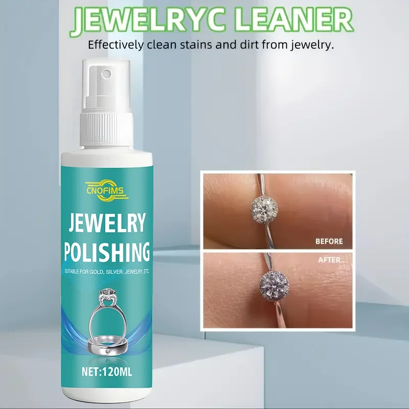 

Средство для полировки ювелирных изделий Fasilawei Спрей: для бриллиантов/металлов/различных поверхностей, восстановление блеска, поддержка яркого блеска