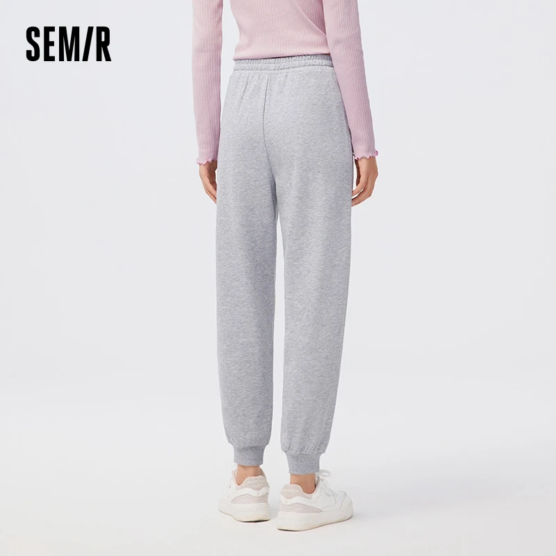 Semir Casual spodnie damskie proste modne spodnie do joggingu 2023 jesienne nowe spodnie dresowe