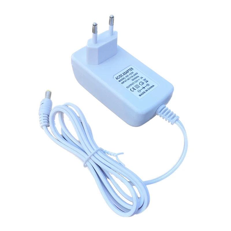 Eu Us Plug Ac 100-240V Naar Dc 12V 3a 36W Voeding Adapter Snoer Voor Cctv Led Strip Licht Transformator Lampomvormer Driver