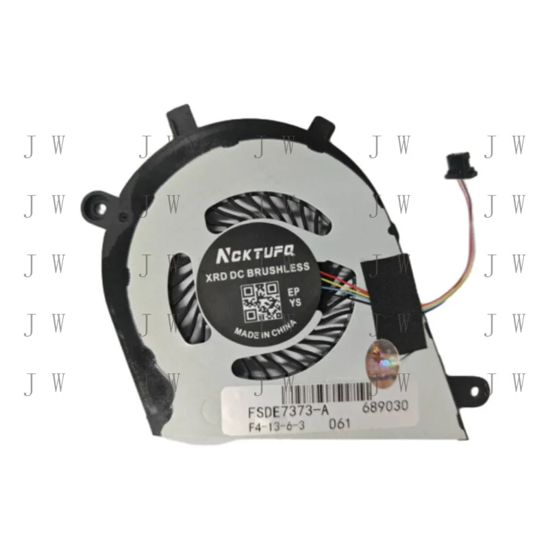 DDW  Laptop CPU Silent Cooling Fan KSB06105HB For DELL Inspiron 7370 7373 7380