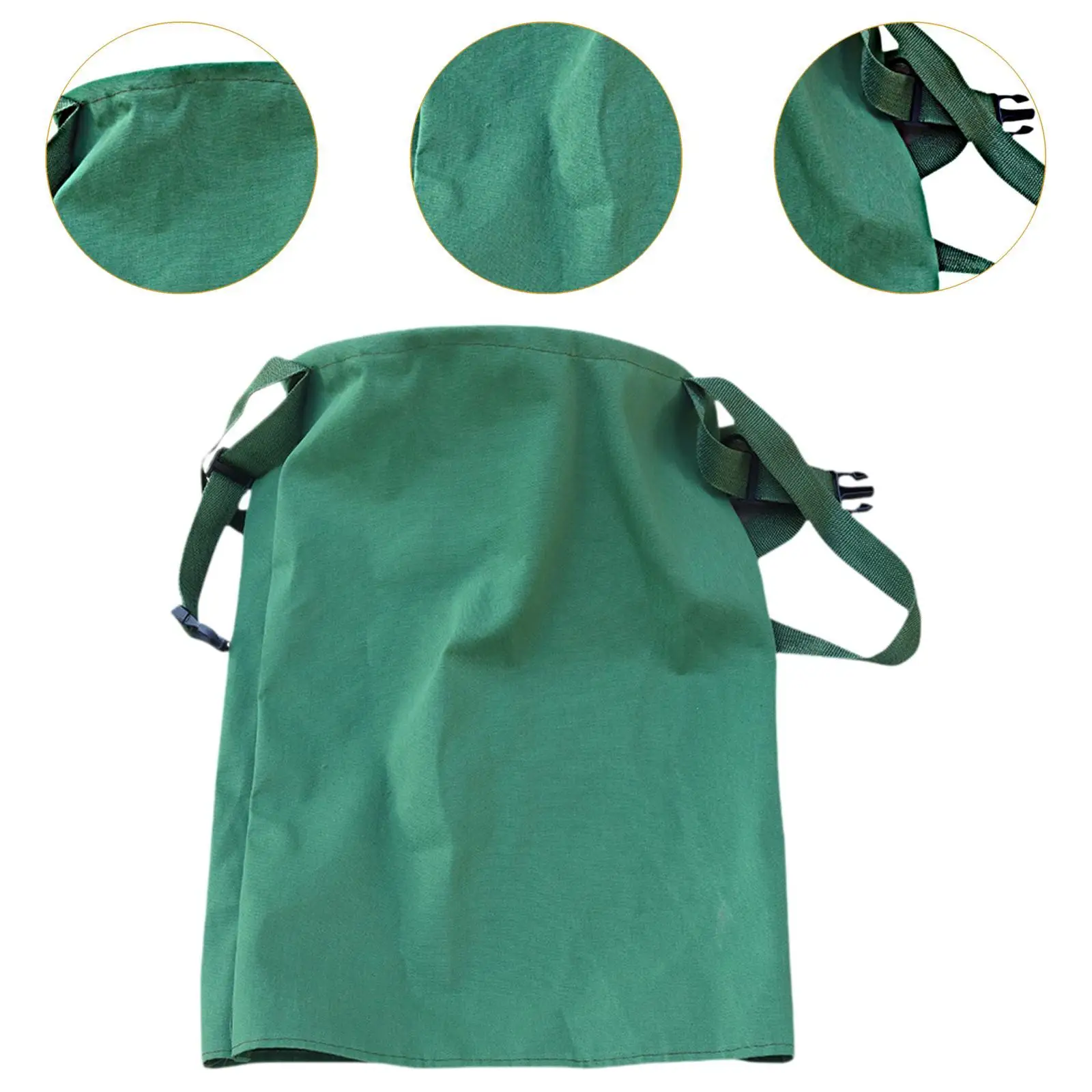 Garden Picking Bag Large Canvas Harvest Pouch with Waterproof Cross Strap for Outdoor Farm Foraging Apron Fruit Collector Tool