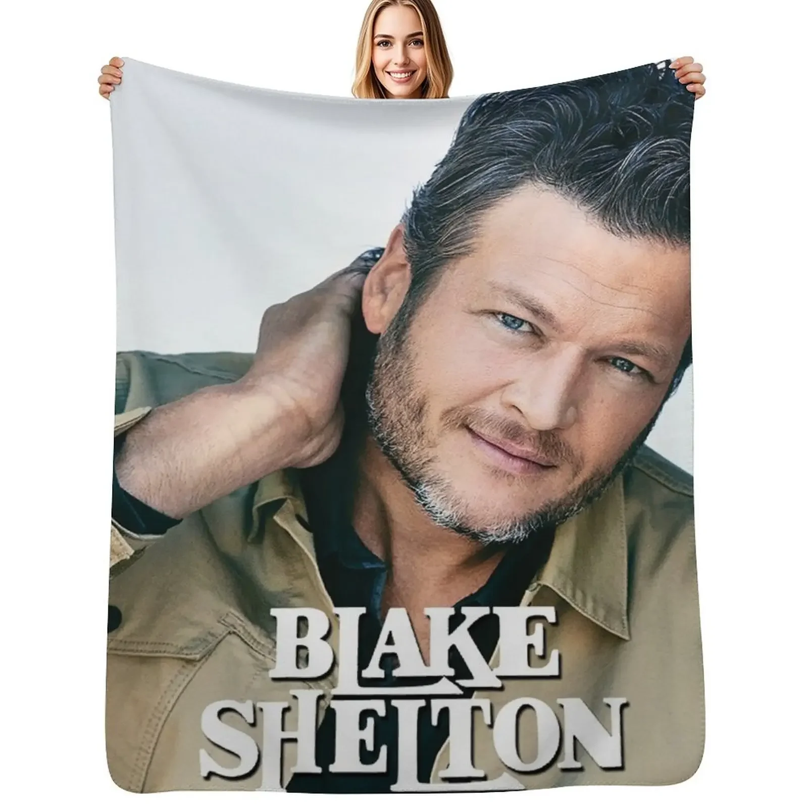 

Fiveton Green Shelton Friends & American Tour 2020 Throw Blanket Heavy Nap Weighted Luxury St Blanket
