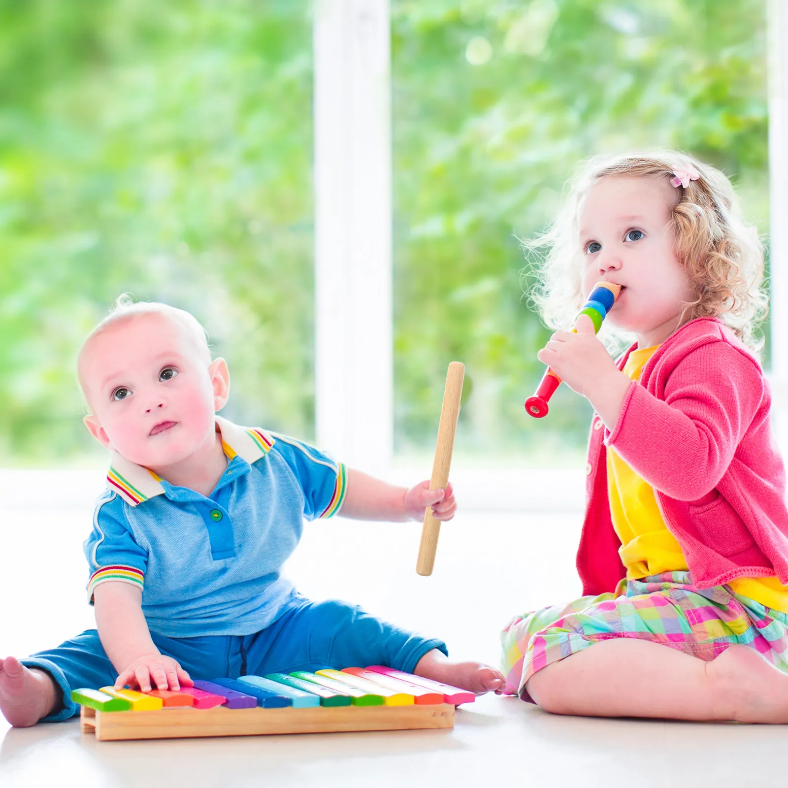 

2Pcs Wooden Musical Sticks Children Early Educational Rhythm Beating Sticks Percussion Instrument Hardwood Cognitive Development