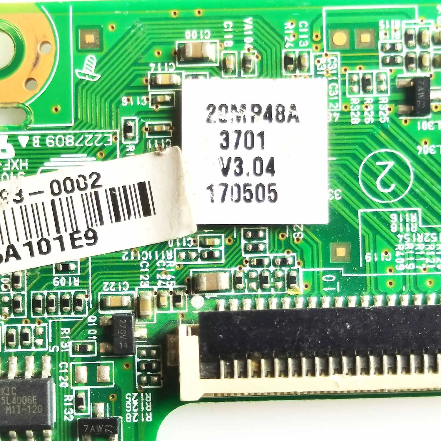 20MP48A MP47A EAX664507021(1.1) Touchpad Mark:LGM-056(A) Glass control panel