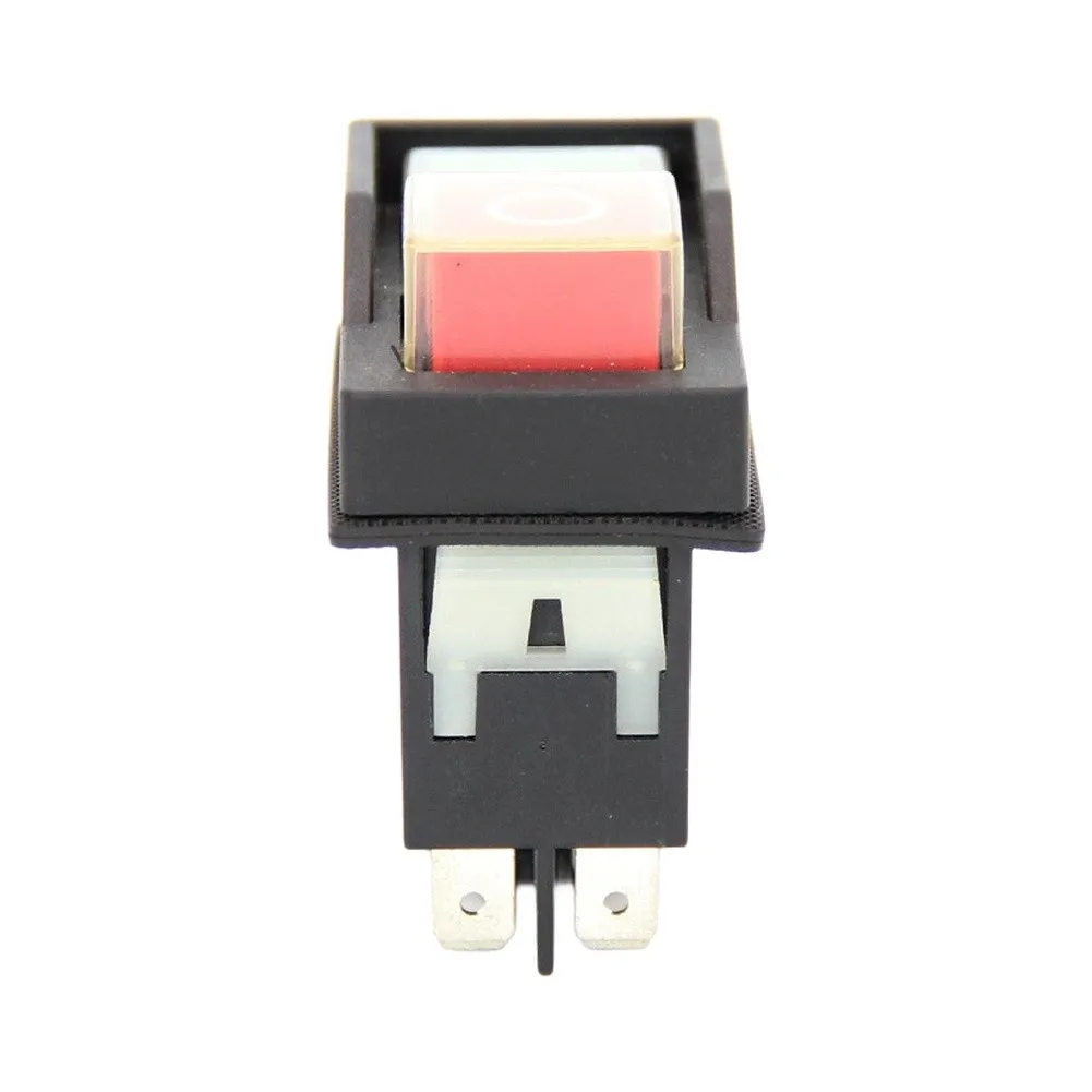 Electromagnetic Power Switch with Red Green Safety Buttons Compliant with Industrial Standards for Machine Control