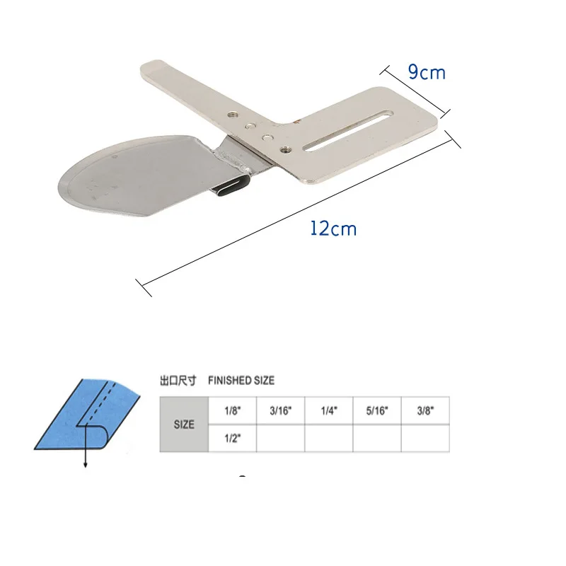 Eagle brand lockstitch sewing machine loose mouth pull leg Folding pull tube Pull tube burr flat car Fold up and down