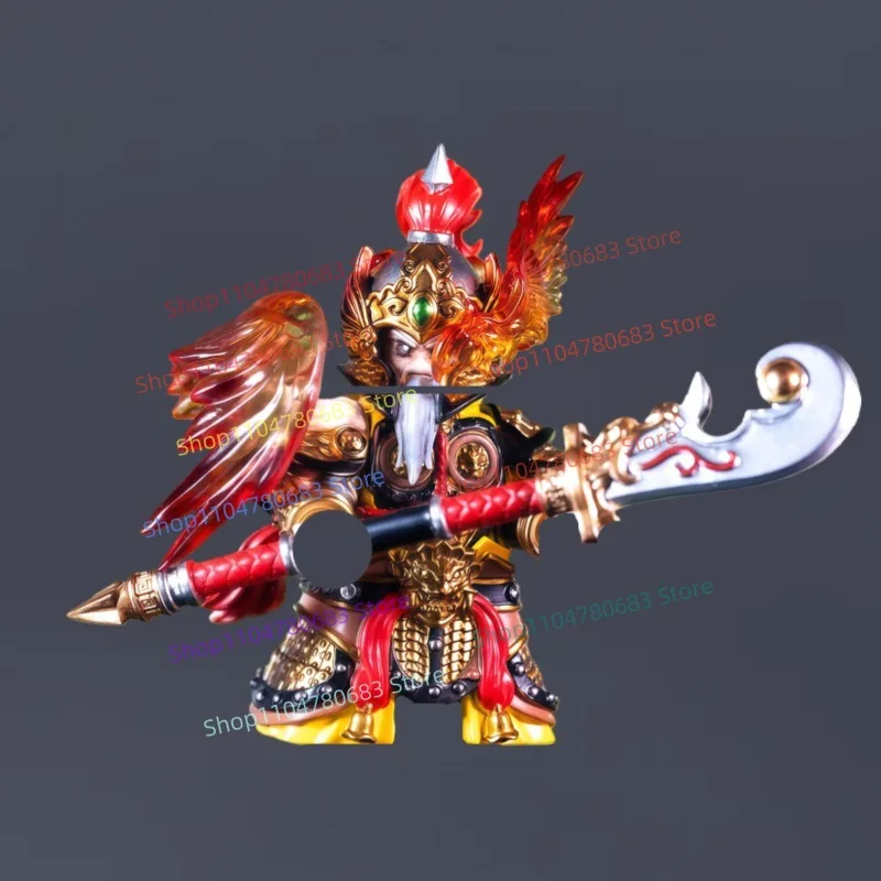 

MOC Building Block Three Kingdoms Tiger General Huang Zhong Mini Figure Assembly Model Display Anime Cartoon Decorative Toy Gift