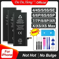 High Quality Mobile Phone Battery For iPhone 4 4S 5 5S 5C SE 6 6S 7 8 Plus X XR XS 5G 7G  6G 11 Pro Max 6P 6SP Replacement