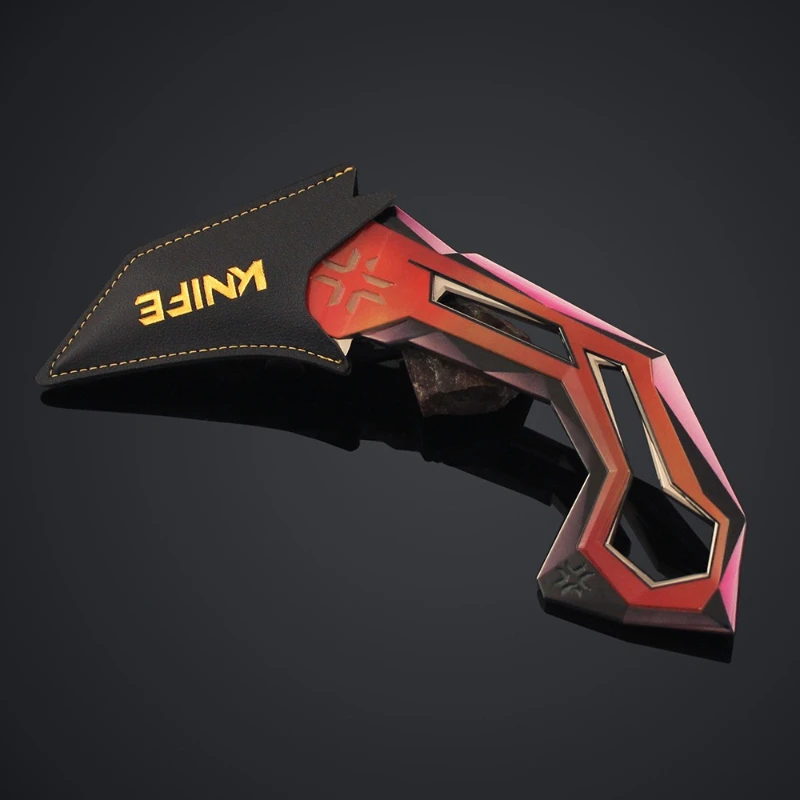 22 centimetri Valorant 2025VCT Artiglio Coltello Modello Vestito di Pelle giocattoli Merce di Gioco Desktop ornamento decorazione Decorazioni della stanza Regalo Giocattolo