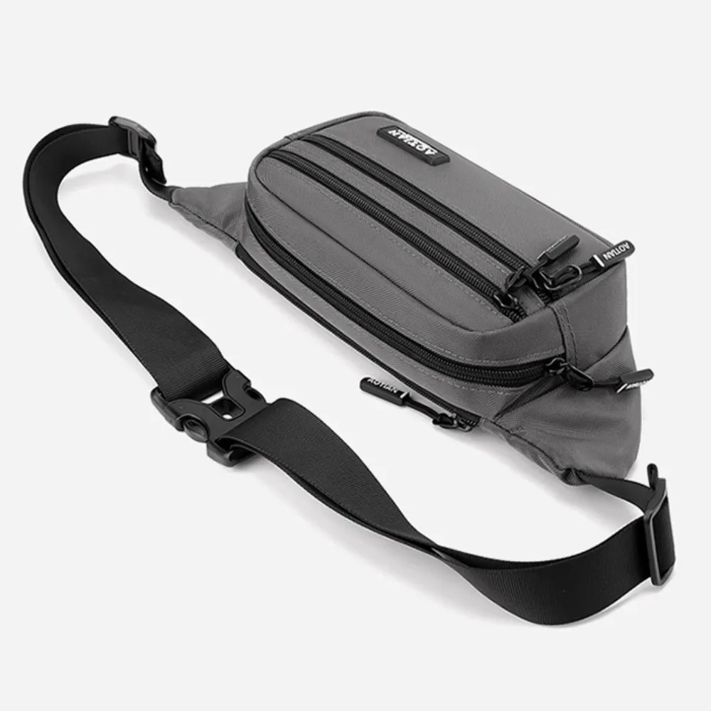 Large Capacity Running Waist Bags Wear-resistant Lightweight Sports Phone Bag Multi-function Waterproof Men Chest Bag