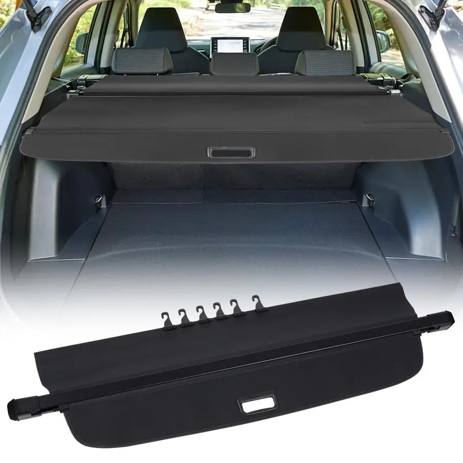 

Чехол багажника подходит для Toyota Rav4 2006, 2007, 2008, 2009, 2010, 2011, 2012, крышка багажника, противоугонный выдвижной защитный козырек B