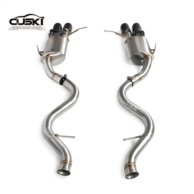 

High performance exhaust components suitable for BMW M3 E90/E92/E93 4.0L 2008-2013 stainless steel with valve Cat Back exhaust