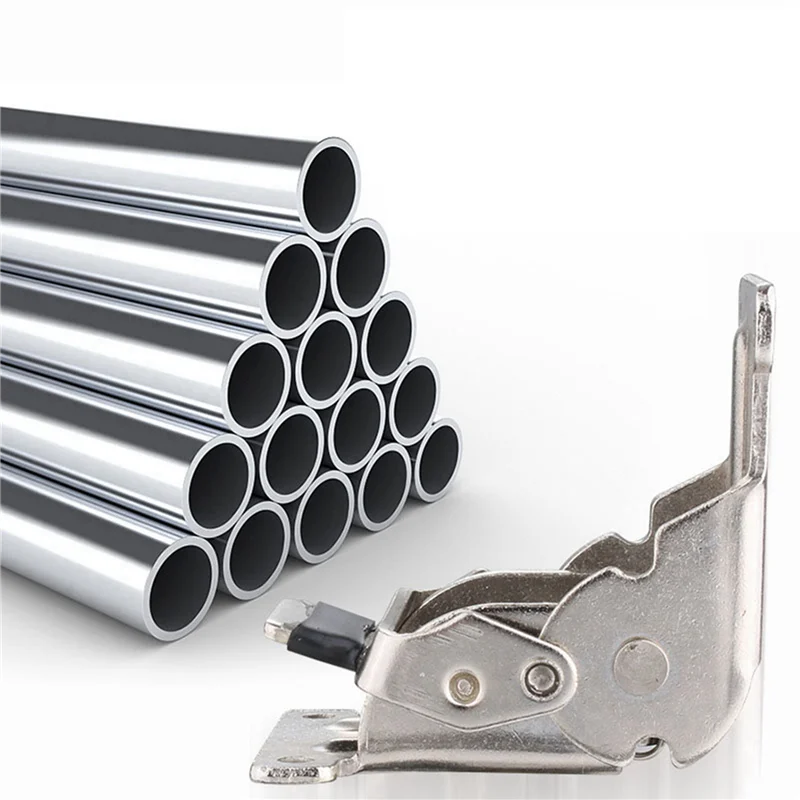 AB15-4PCS 0-90-180 Grad selbstsicherndes Klappscharnier Tischbeine Silber Klappbarer Couchtisch Möbelbeschläge Schrankscharnier