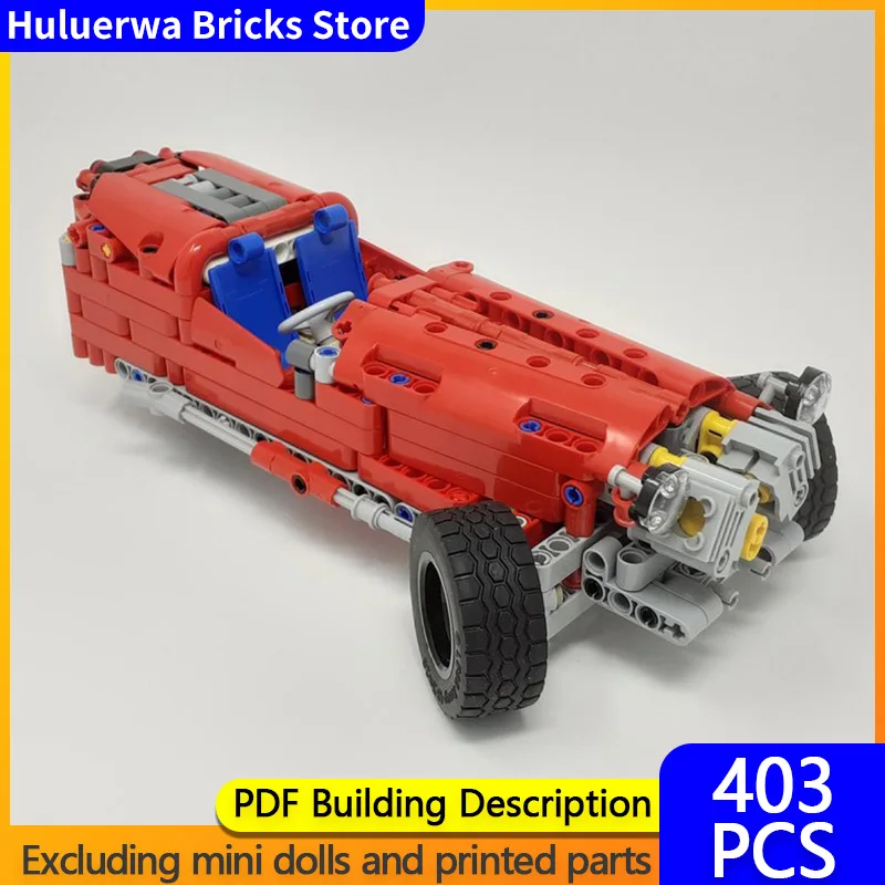 

Модель скоростного гоночного автомобиля MOC, строительные кирпичи, 3-колесный верхний спортивный автомобиль, модульная технология, детские праздничные подарки, сборные игрушки