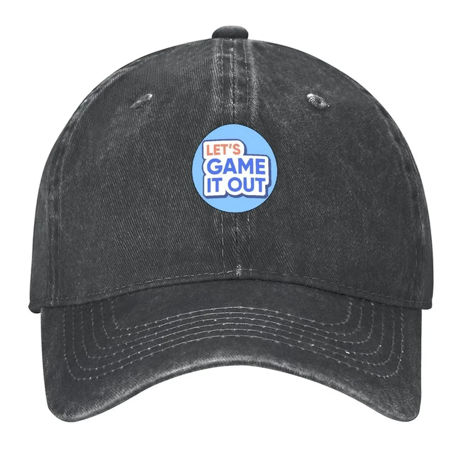 New Lets Game It Out Baseball Cap Thermal Visor Party Hat Uv Protection Solar Hat Dropshipping Sun Hats For Women Men's