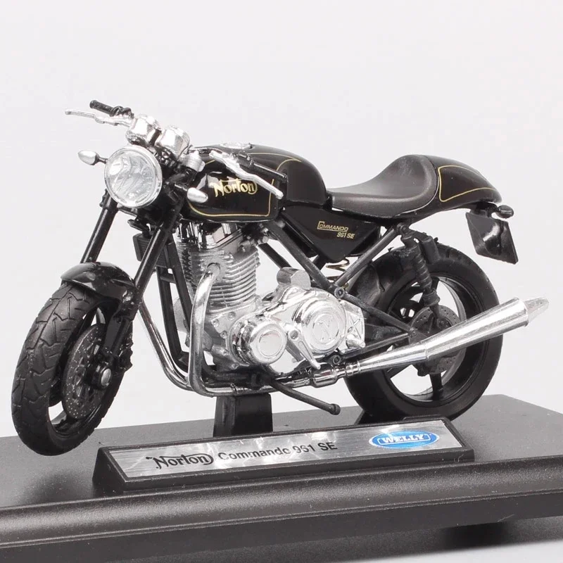 1:18 modelli di moto Norton Commando 961 modello in lega modello di moto moto giocattolo da corsa in miniatura per collezione regalo