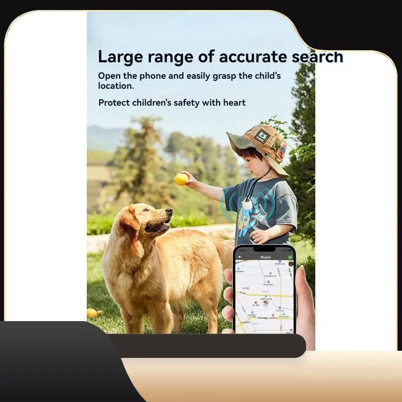 

Mini Tracking Locator For Find My Key GPS Finders Tracker Alarm Reminder For Kids Dog Pet Cat Keychain Luggage-T44C