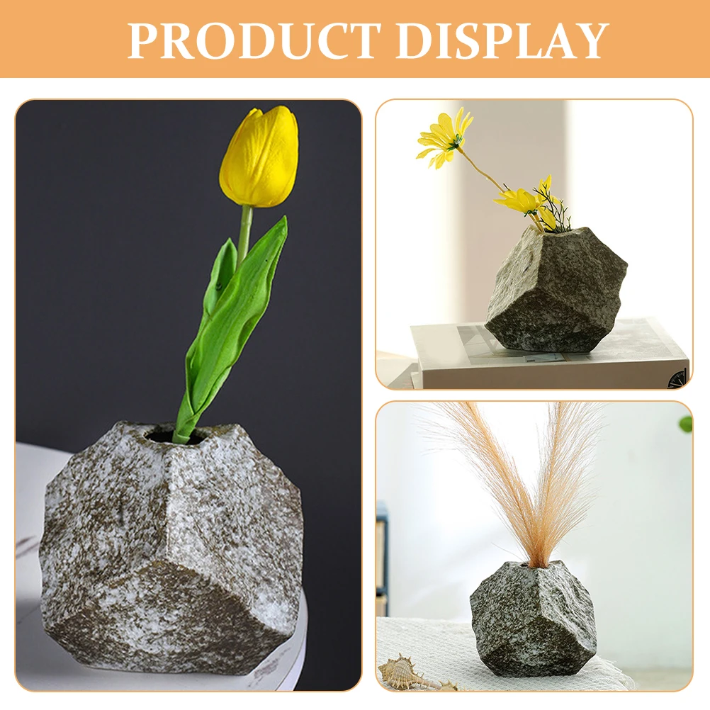 

Modern Ceramic Flower Vase Irregular Desktop Tabletop Decorative Vase Floral Arrangement Pot for Home Decor Ceramic Flower Pot