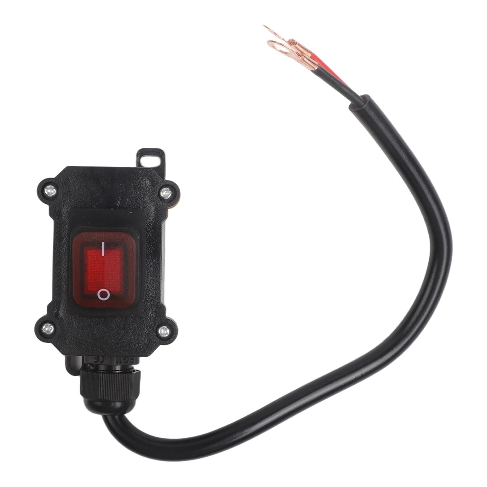 12V 24V DC Motorcycle Battery Disconnect Switch Power Cut Switch with Sealed Enclosure Design 12V 24V 12V 24V DC