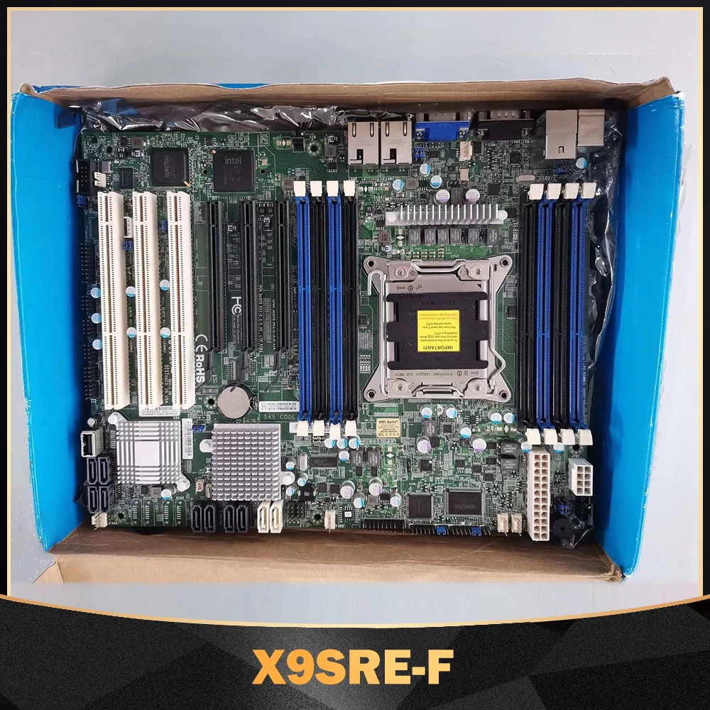 X9SRE-F For Supermicro One-way Motherboard E5-2600/1600 v1/v2 Family DDR3 PCI-E 3.0 LGA2011