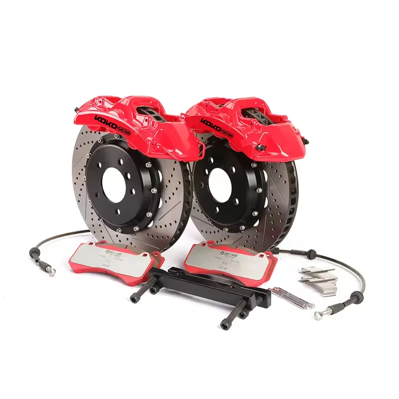 

OEM/ODM service: Six-piston front caliper kit for Toyota Crown 18/19 inch wheels.