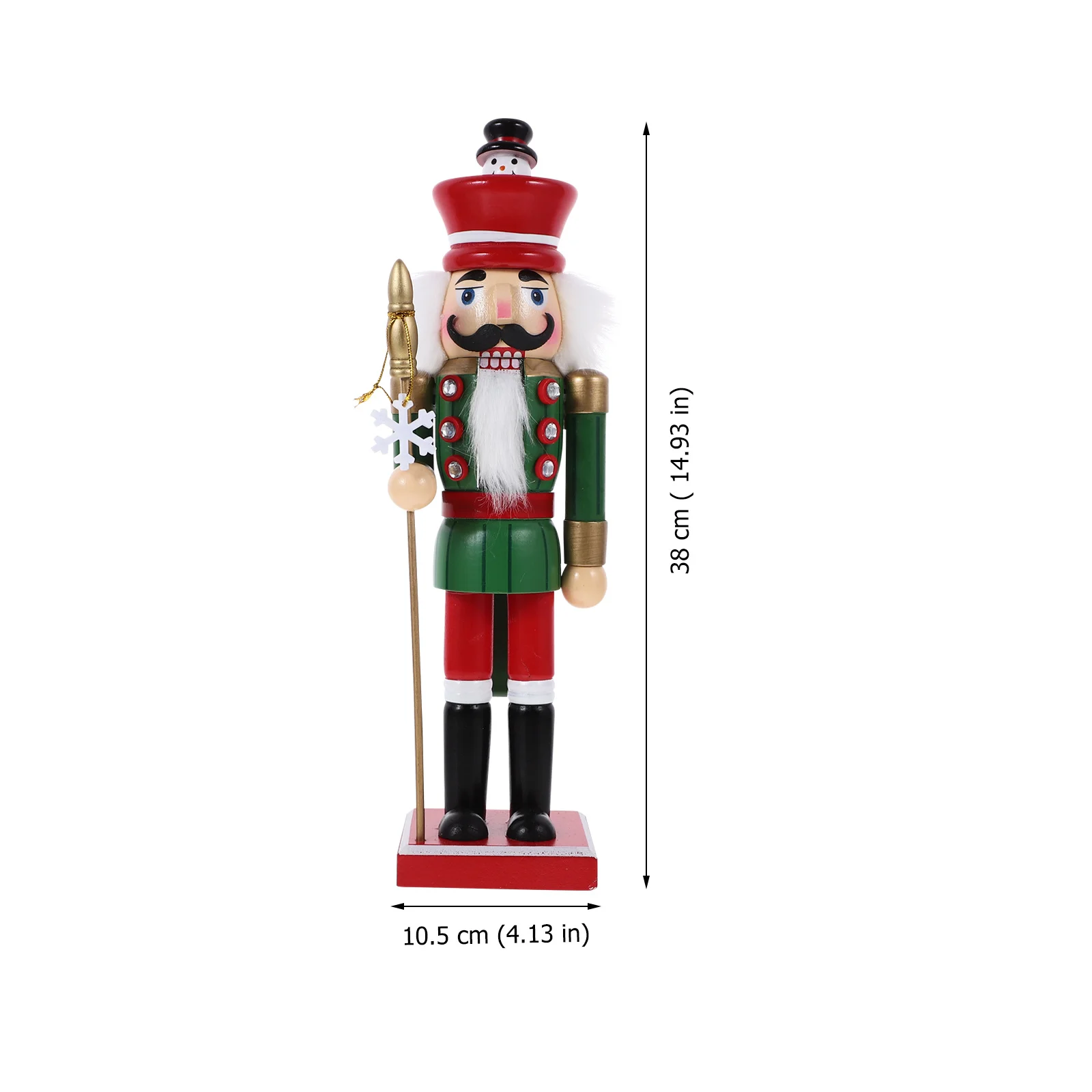 

Xmas Wooden Nutcracker Craft Nutcracker Decor Indoor Tabletop Decoration Holiday Xmas Ornament Wood Nutcrackers Decor