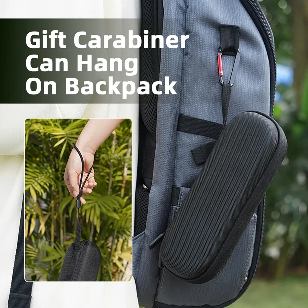 BRDRC-Bolsa de transporte para DJI Osmo Pocket 3, funda protectora de nailon, caja de almacenamiento, estabilizador de cardán de mano, accesorios de cámara