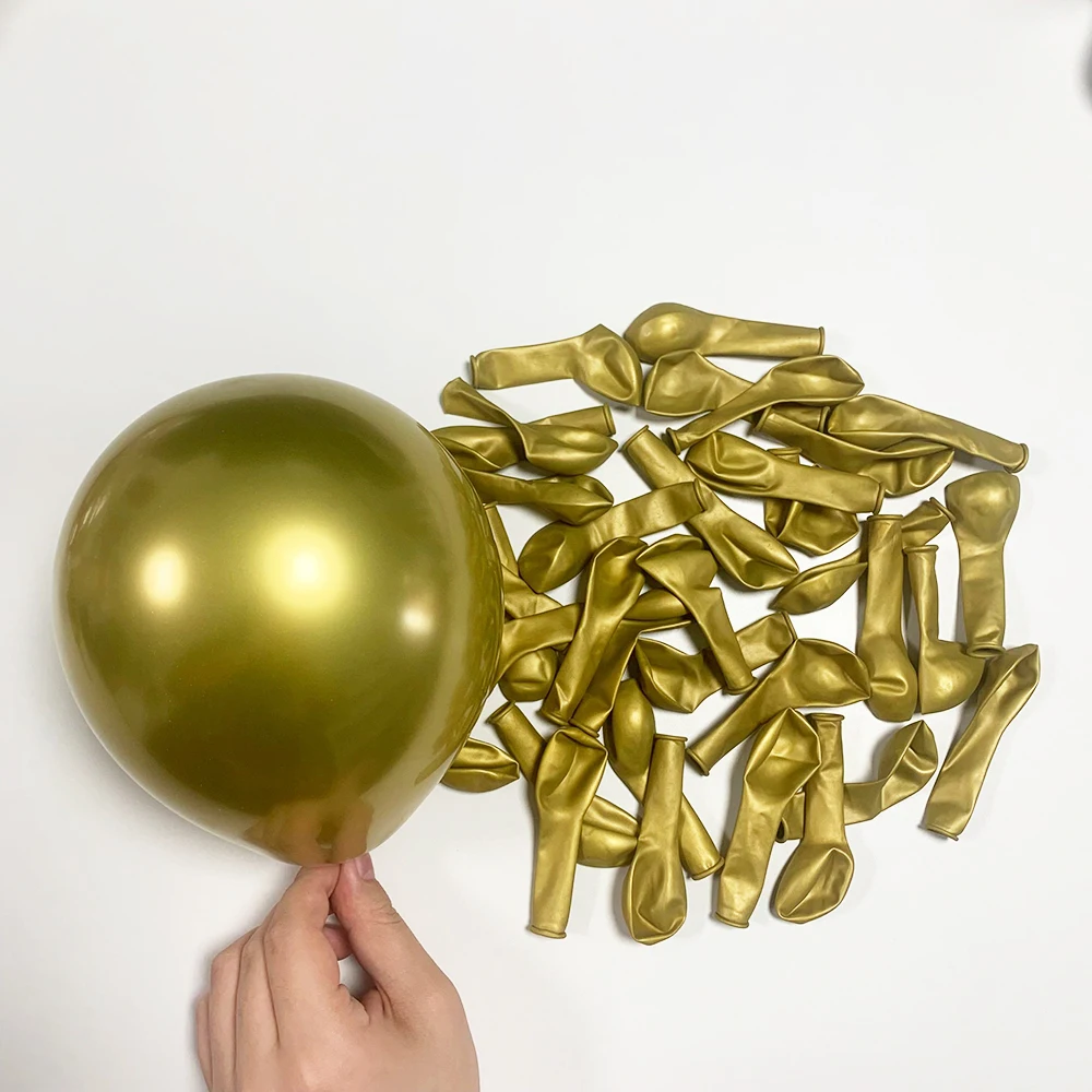 1Set Red Balloon Arch Kit Garland Metallic Gold Confetti Latex Balloons Birthday Bridal Baby Shower Party Wedding Decorations