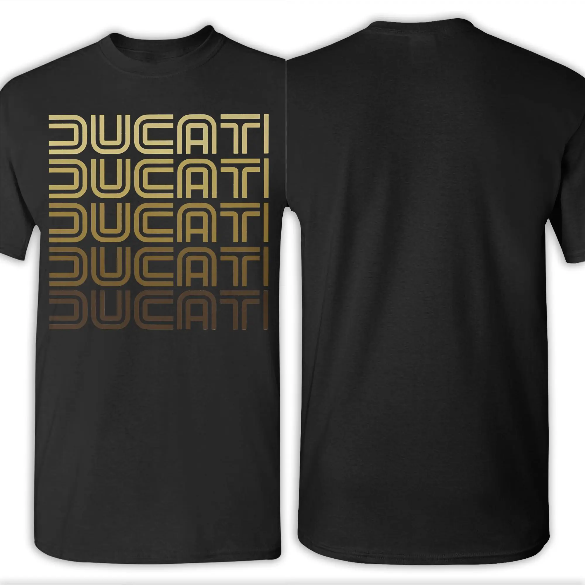 Classic Funny Graphic 100% Cotton T-Shirt D-Ducatis Tops Tees For Men view 6