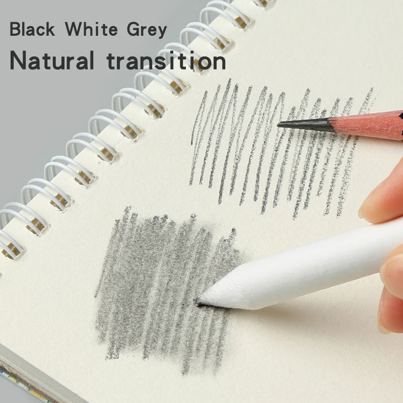 3/6 قطعة مزج الجذع والتورتيليون، خلاطات فنية ورقية، أقلام رصاص فنية، أقلام رسم للفنانين أدوات رسم الطلاب