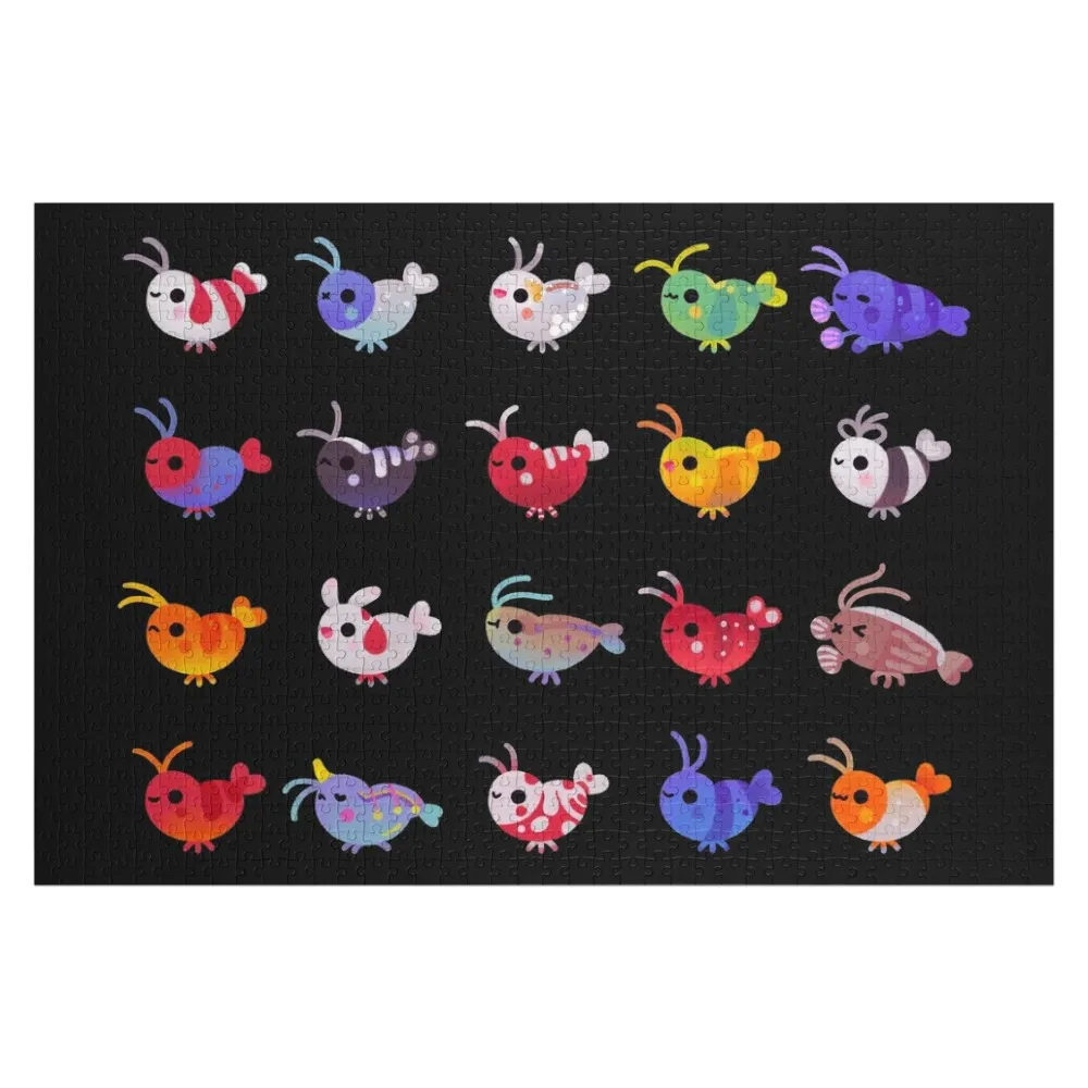 

Freshwater shrimp Jigsaw Puzzle Wooden Decor Paintings Custom Jigsaw Puzzle