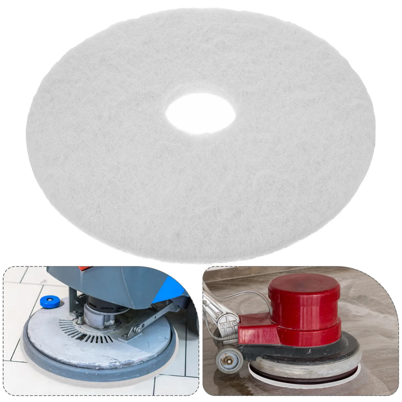 

17 Inch Floor Buffing Pads Professional Grade Polishing Pad for Floor Cleaning Machines Tile Hardwood Marble Shine Care