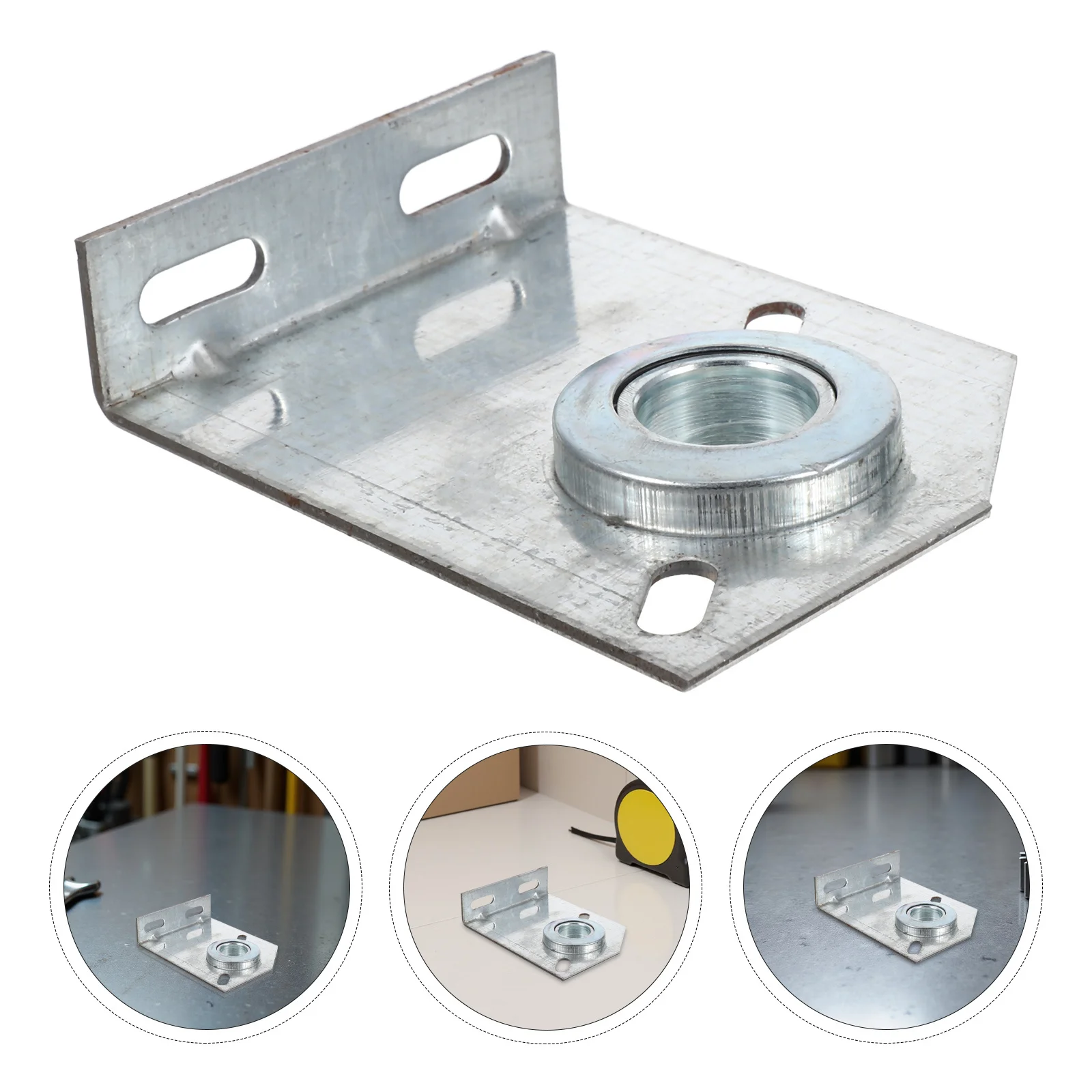 

2Pcs Garage Door Torsion Spring Anchor Bracket Support Kit 1 Inner Diameter Effortless Installation Enhanced