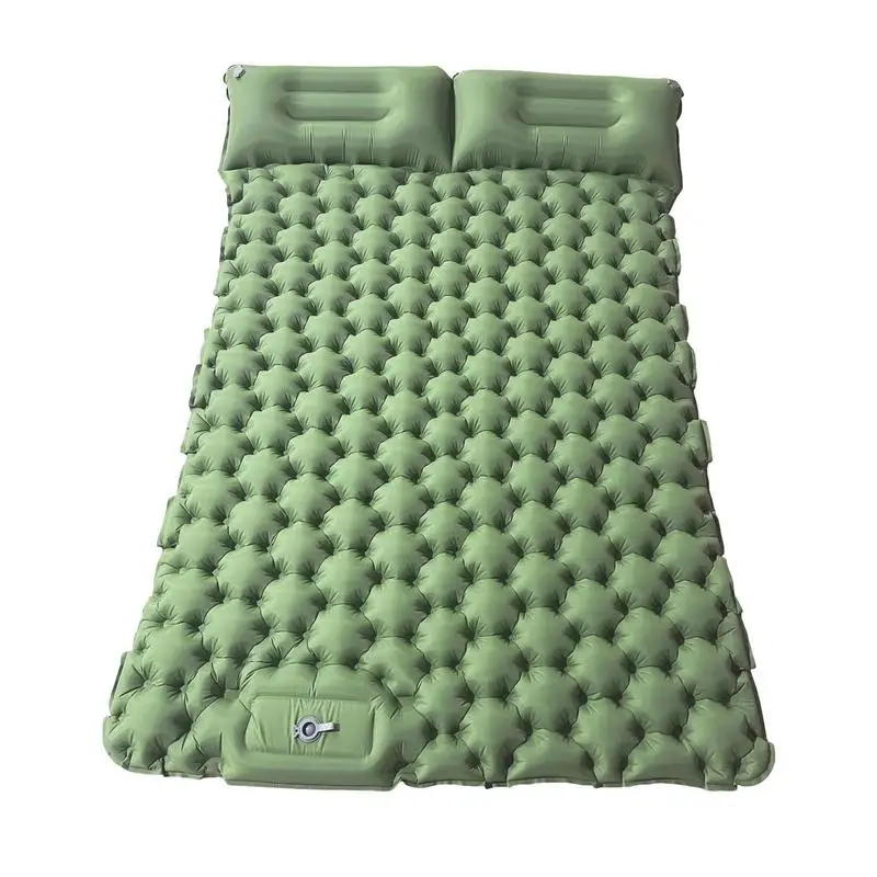 Inflatable Air Mattress Camping Mattress Inflatable Mattress Inflatable BedPortable Travel Air Mattress With Pillow & Built-in