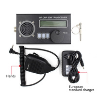 5-10W USDX USDR HF QRP SDR Transceiver SSB/CW Transceiver 8-Band DSP SDR + Microphone +Battery + Charger