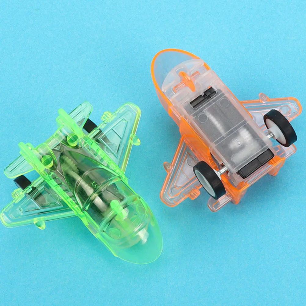 24pcs Pull Back Mini Planes Educational For Kids Bright Colorful No Required Child Development Fun Playtime Pull-Back