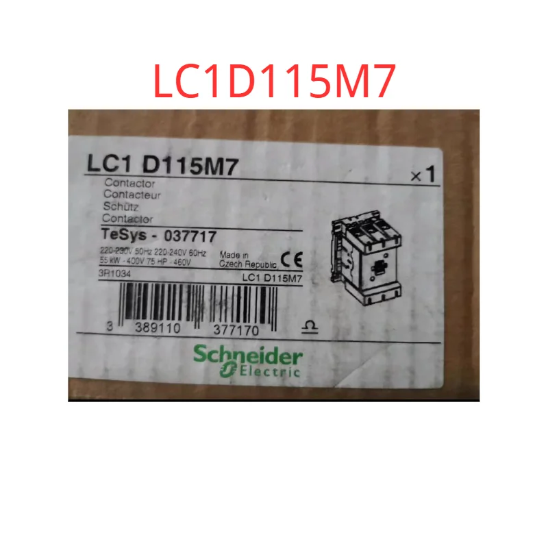 

New in box LC1D115M7 Contactor