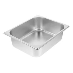 Party Stainless Steel Deep Pan Metal Catering Storage Food Pan Commercial Steamer Pan Food Catering Trays Hotel Steam Table Tray