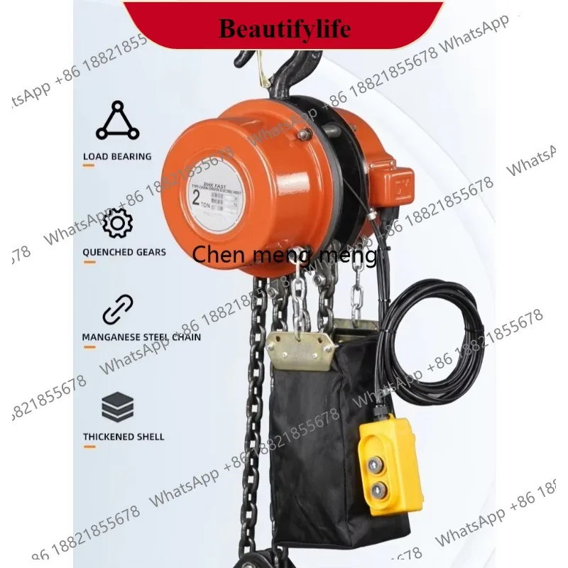 z189 Build and Equip PortableWinch The of Fast Is Inverted Traction Chain Pulley Electric Hoist
