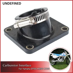 Carburetor Interface Intake Manifold Adapter Joint Set for Yamaha DT100 DT125 RT100 560-13565-00
