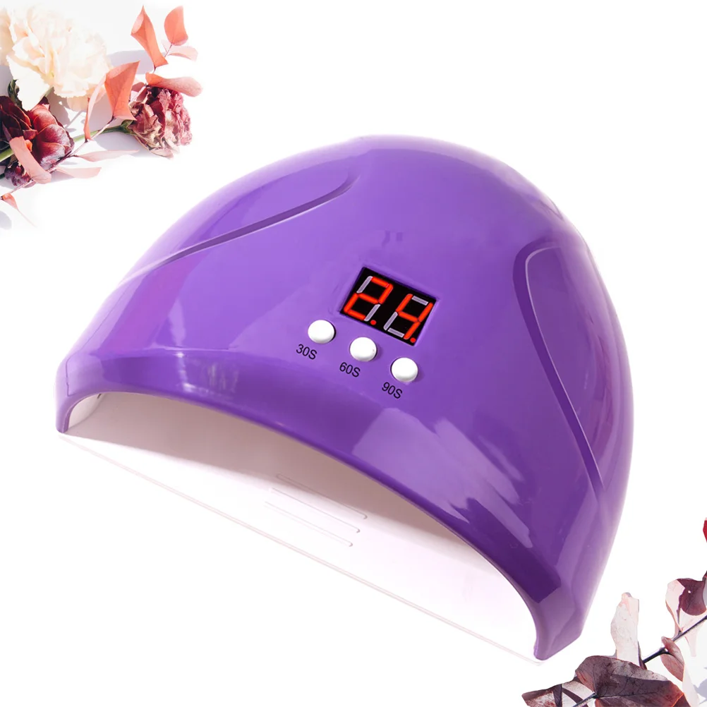 Lampa do paznokci 36W z inteligentnym czujnikiem, suszarka do żelu UV LED, 3 ustawienia timera 30S/60S/90S, automatyczne włączanie/wyłączanie, wyświetlacz LCD, narzędzie do manicure