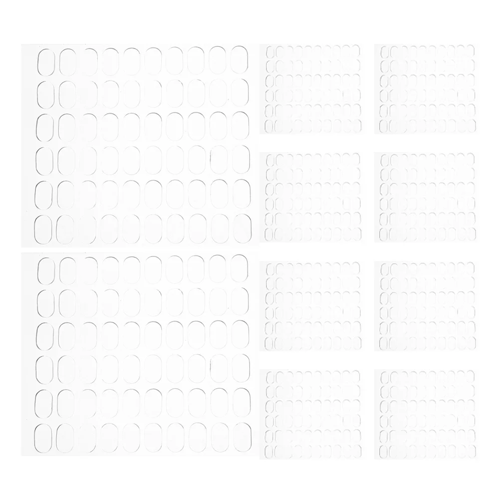 

600pcs Transparent Double Sided Adhesive Dots Strong Sticky Putty For Wall Mounting Heavy Items Clear Removable Tabs Home Office