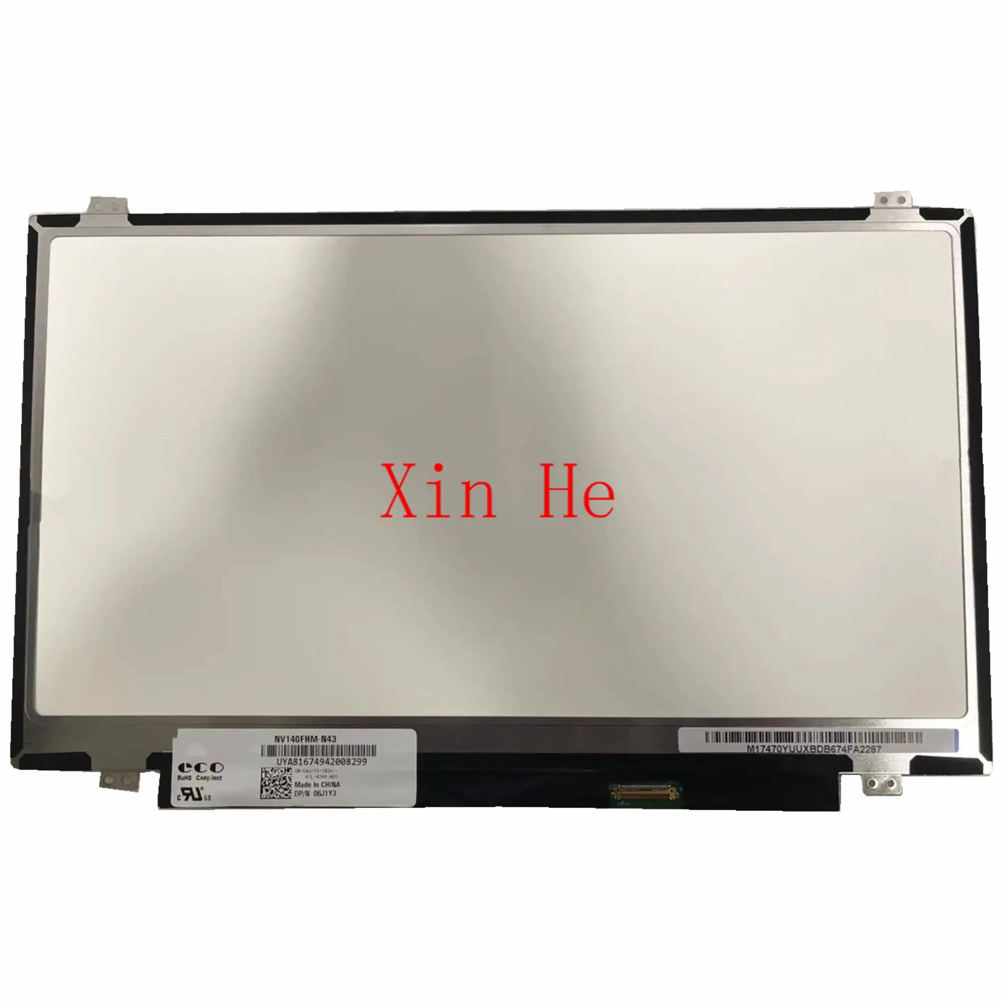 

14.0'' NV140FHM-N43 LP140WF6-SPB1 IPS Laptop LCD Screen Matrix 1920*1080 EDP 30 PINS 72% NTSC