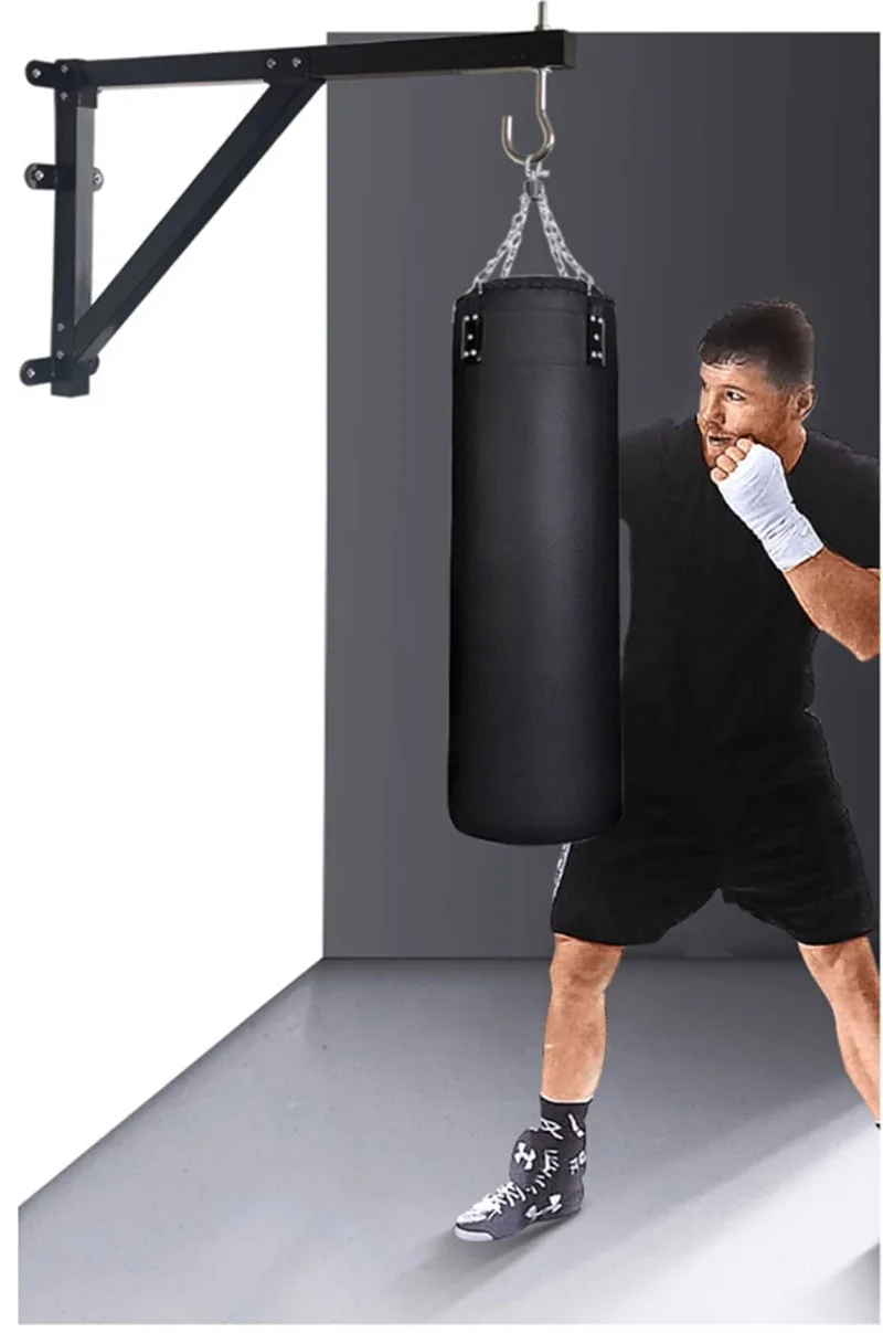 Boxing Heavy Duty Heavy Bag Wall Mount Hanger Punch Bag Standard Wall Bracket Steel Mount Hanging Stand