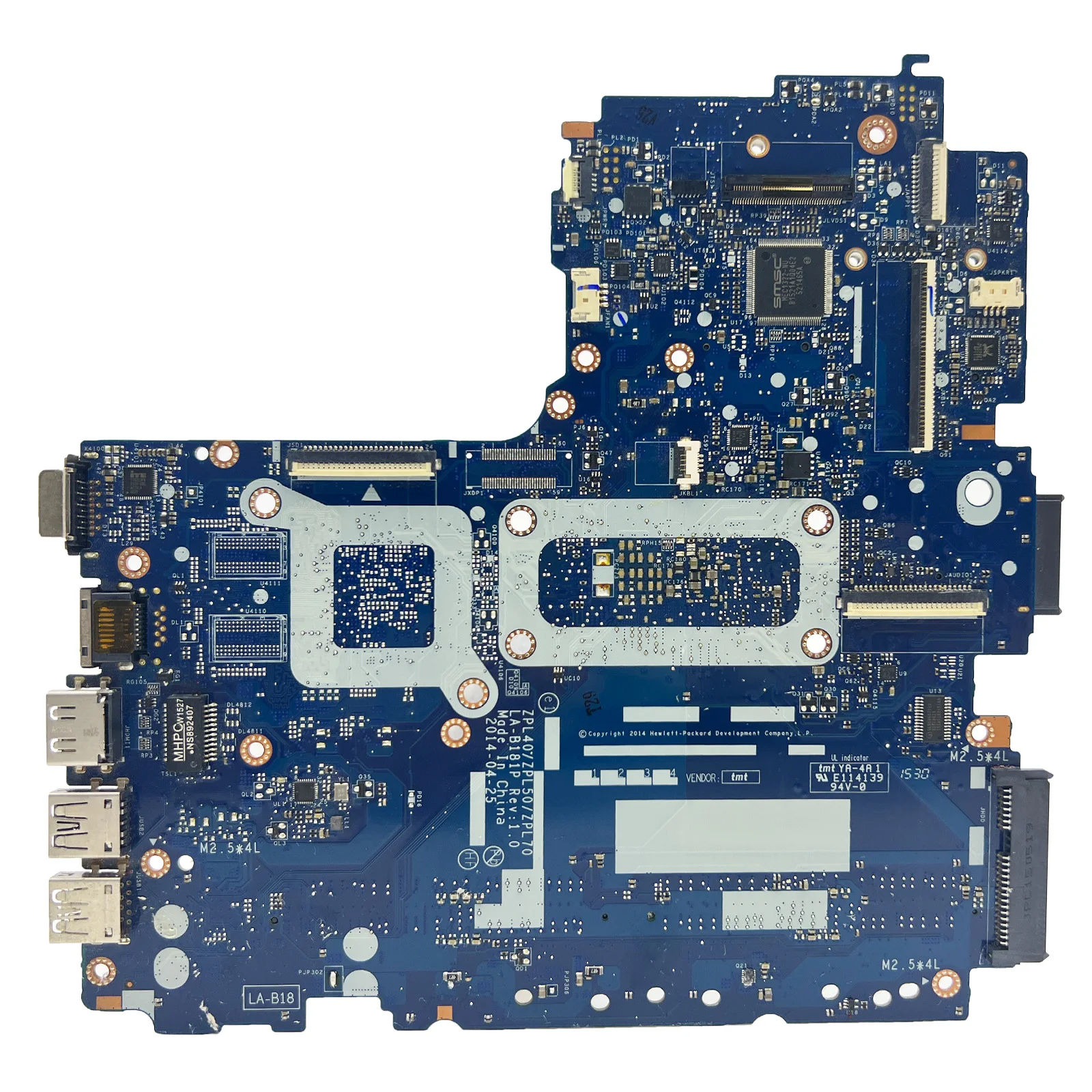 สําหรับ HP Probook 440 450 G2 เมนบอร์ด ZPL40/ZPL50/ZPL70 LA-B181P UMA I3 I5 4th/5th CPU 799552-601 เมนบอร์ดทดสอบ ProBook