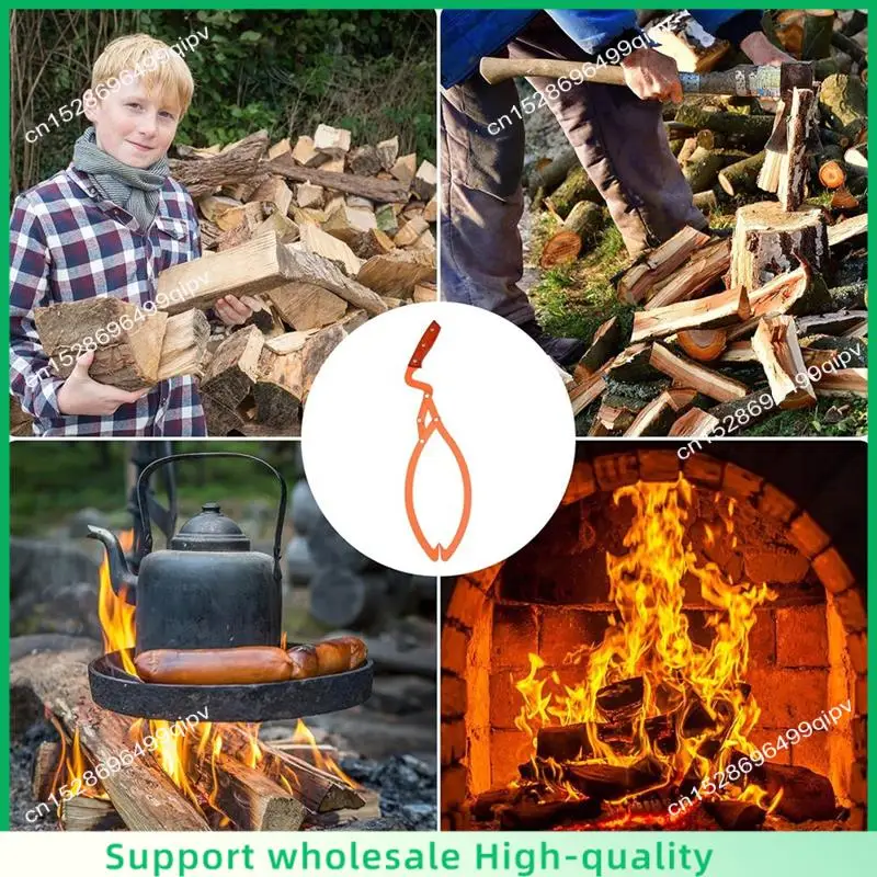 ABSF Log Tongs 13 Inch,Log Grabber, Log Lifter, Longging Tongs Loads Up To 330 Lbs, For Handling Dragging Carrying Tool